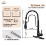 Single Handle Commercial Style Pull-Down Kitchen Faucet