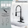Touchless Kitchen Faucet with Automatically Turn Off