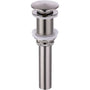 Brass Bathroom Vessel Vanity Sink Pop Up Drain Stopper with Overflow Lavatory Drain Assembly