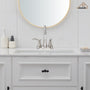 Casainc 2-Handle Centerset Bathroom Faucet for Bathroom Sink Vanity Faucet 360° Swivel Spout