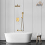 12" Shower System Square Top 3-Function Showerhead