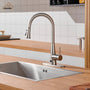 Single Handle Pull Down Sprayer Kitchen Faucet with Touchless Sensor,Dual Function