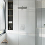 Rainfall Shower System 10" Wall Mount Single Function Showerhead