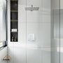 Rainfall Shower System 10" Wall Mount Single Function Showerhead