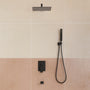 12-inch Wall Mounted 3-Function Shower System with Tub Spout