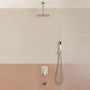 10-inch Ceiling-Mount 3-Function Shower System with Waterfall Tub Spout