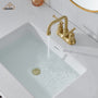 Casainc 4 Inch 2-Handle Centerset for Bathroom Sink Vanity Faucet 360° Swivel Spout