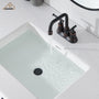 Casainc 4 Inch 2-Handle Centerset for Bathroom Sink Vanity Faucet 360° Swivel Spout