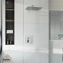 Rainfall Shower System 10" Wall Mount Single Function Showerhead