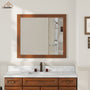 30"/36"/48"/60" Solid Wood Frame Mirror Only with Cherry (Vertical)