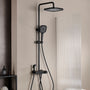 10-inch 4-Function Thermostatic Exposed Shower System with Tub Spout & Handheld Bidet