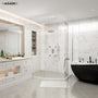12-inch Wall-Mounted Body Jet Shower System with Slide Bar & Digital Display