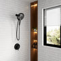 7-inch Magnetic Dual Shower System with 3-Function Hand Shower