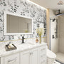 Dual-Control Sensor Bathroom Sink Faucet Smart Basin Faucet
