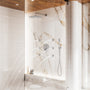 12" Round Rainfall Shower System with 6 Adjustable Body Jets