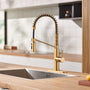 Commercial Style Pull-Down Single Handle 19" Kitchen Faucet