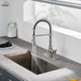Pull-Down Sprayer Single Handle Kitchen Faucet 360° Swivel, Three Functions for Effortless Cooking and Cleaning