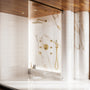 12" Round Rainfall Shower System with 6 Adjustable Body Jets