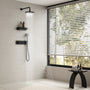 10-inch 3-Function Thermostatic Shower System with Neck Massage Jet