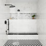 10-inch 3-Function Dual Shower Head System with 6 Position Settings & Slide Bar