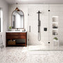 8.5-inch Pressure-Balanced Shower System with Digital Temperature Display