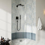 11.8*7.8 inch Coaxial Thermostatic Shower System with 2-Function Handheld