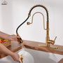 Single Handle Commercial Style Pull-Down Kitchen Faucet