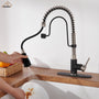 Single Handle Commercial Style Pull-Down Kitchen Faucet