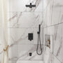 10" Three Function Pressure Balance Shower System with Valve Included