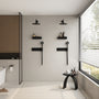 10-inch 3-Function Thermostatic Shower System with Neck Massage Jet