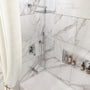 10" Three Function Pressure Balance Shower System with Valve Included