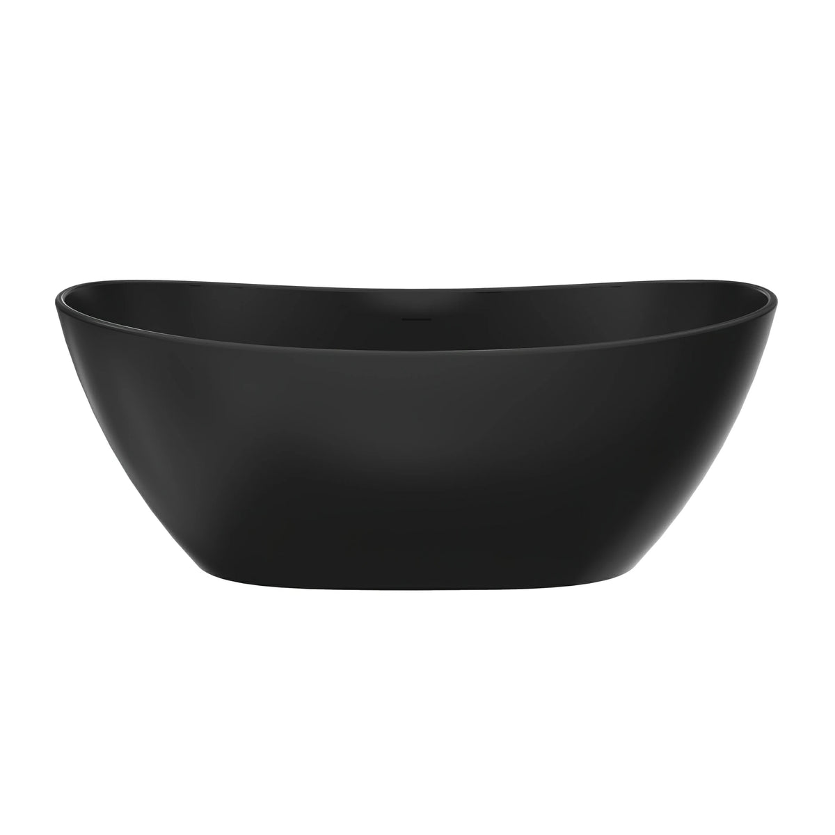 65" Artificial Stone Solid Surface Freestanding Bathtub for Bathroom