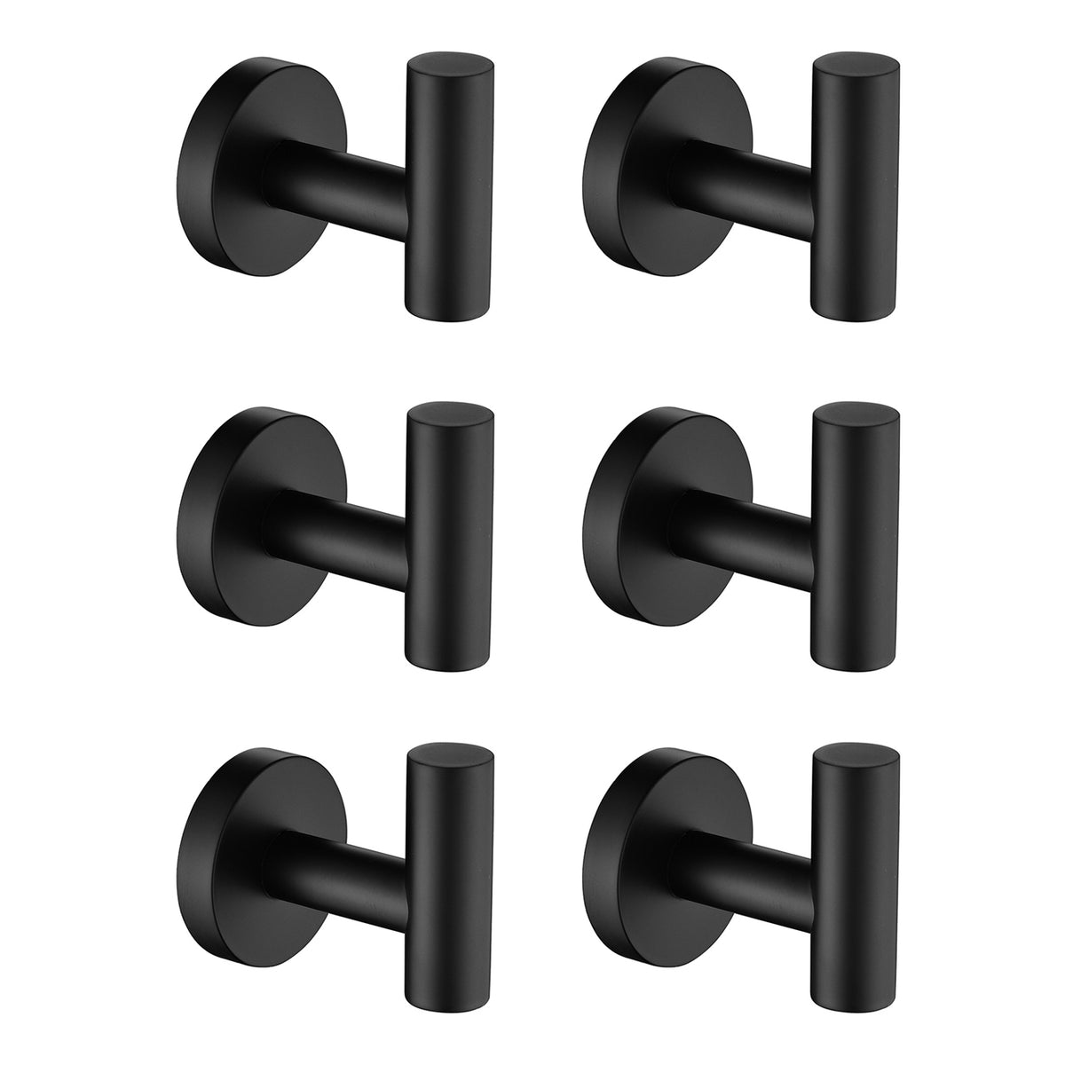 Wall-Mounted Stainless Steel Bathroom Towel Hooks/Coat Hooks for Bathroom