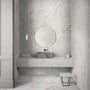 23.6" Natural Marble Vessel Sink with Polished Finish – Real Stone Bathroom Basin in  Beige Gold/White Natural/Gray/Green