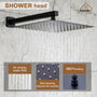 CASAINC Shower System with Rain Shower and Handheld and Tub Faucet Shower Set 