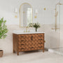 48" Bathroom Vanity with Engineering Stone Top & Single Sink