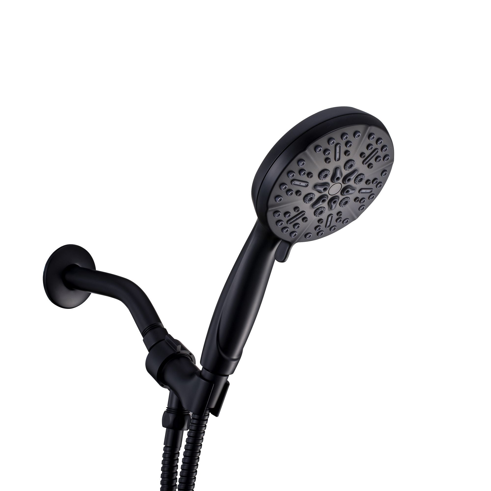 5-Spray Patterns 5 in. High Pressure Wall Mount Handheld Shower Head