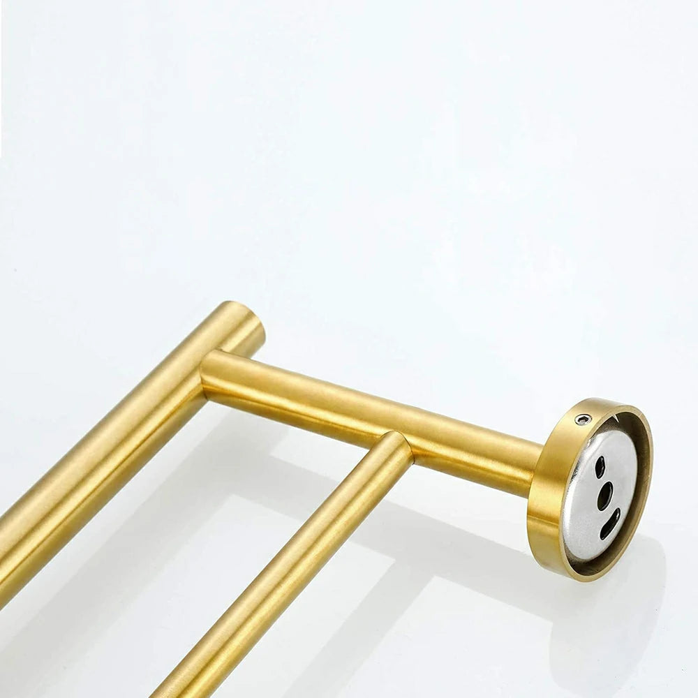 5 Piece Bathroom Towel Rack Set Wall Mount