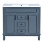36'' Single Sink Freestanding Bathroom Vanity with 2 Soft Closing Doors and 2 Drawers