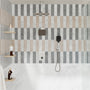 12" Ceiling Mount Rainfall Shower Head Thermostatic Shower System
