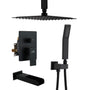 CASAINC Shower System with Cascading Tub Filler