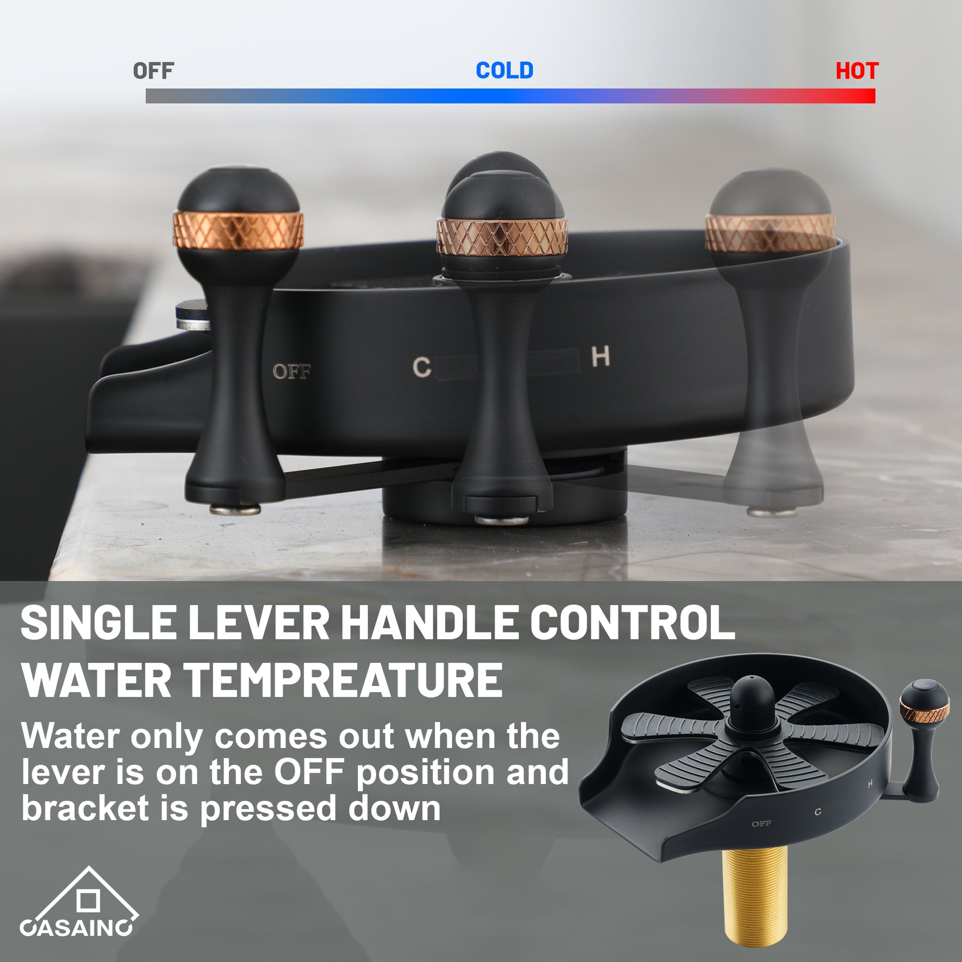 Glass Rinser Cup Washer Kitchen Faucet Top-Quality Automatic Cup Cleaning Cup Rinser With Hot and Cold Options High-pressure Water Jets