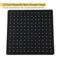 12" Ceiling-Mount Shower System with Handheld Shower in Oil Rubbed Bronze