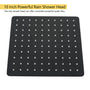 10" Ceiling-Mount 2-Function Shower System with Hand Shower