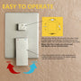 10-inch Ceiling-Mount 3-Function Shower System with Waterfall Tub Spout