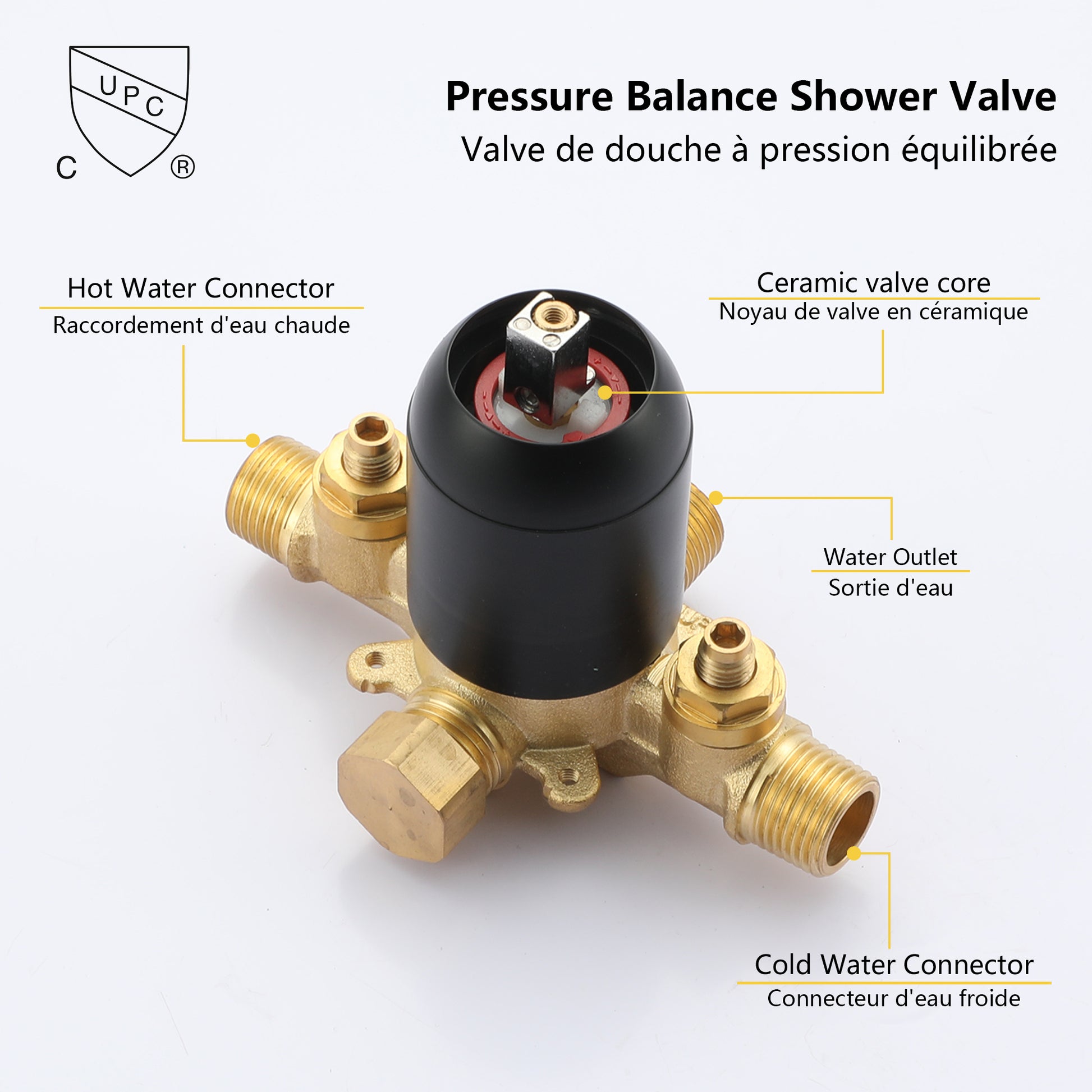 10-inch Wall-Mount Dual Shower Head System with 3-Spray Hand Shower