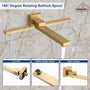 12" Shower System Square Top 3-Function Showerhead