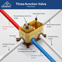 10" Brushed Gold Shower System Wall/Ceiling Mount Rain Shower System