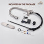 Single Handle Pull Down Sprayer Kitchen Faucet with Touchless Sensor,Dual Function