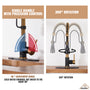Single Handle Commercial Style Pull-Down Kitchen Faucet